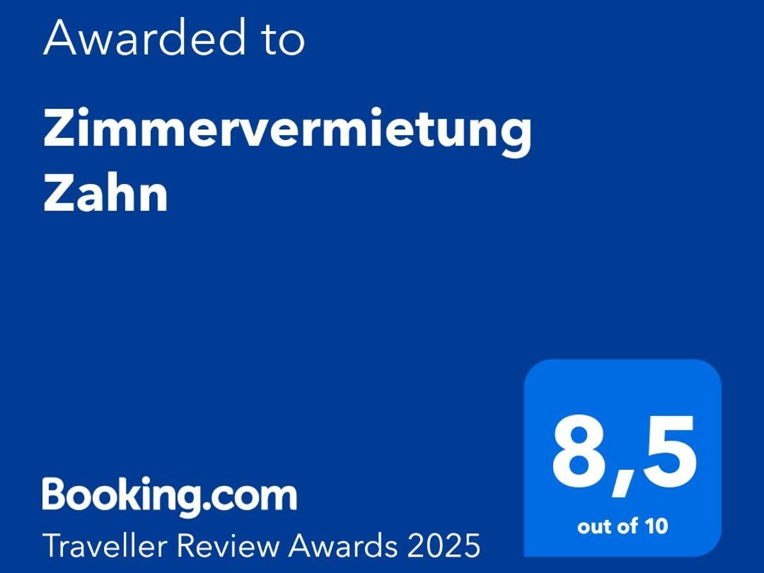 Zimmervermietung Zahn Baalberge Екстериор снимка
